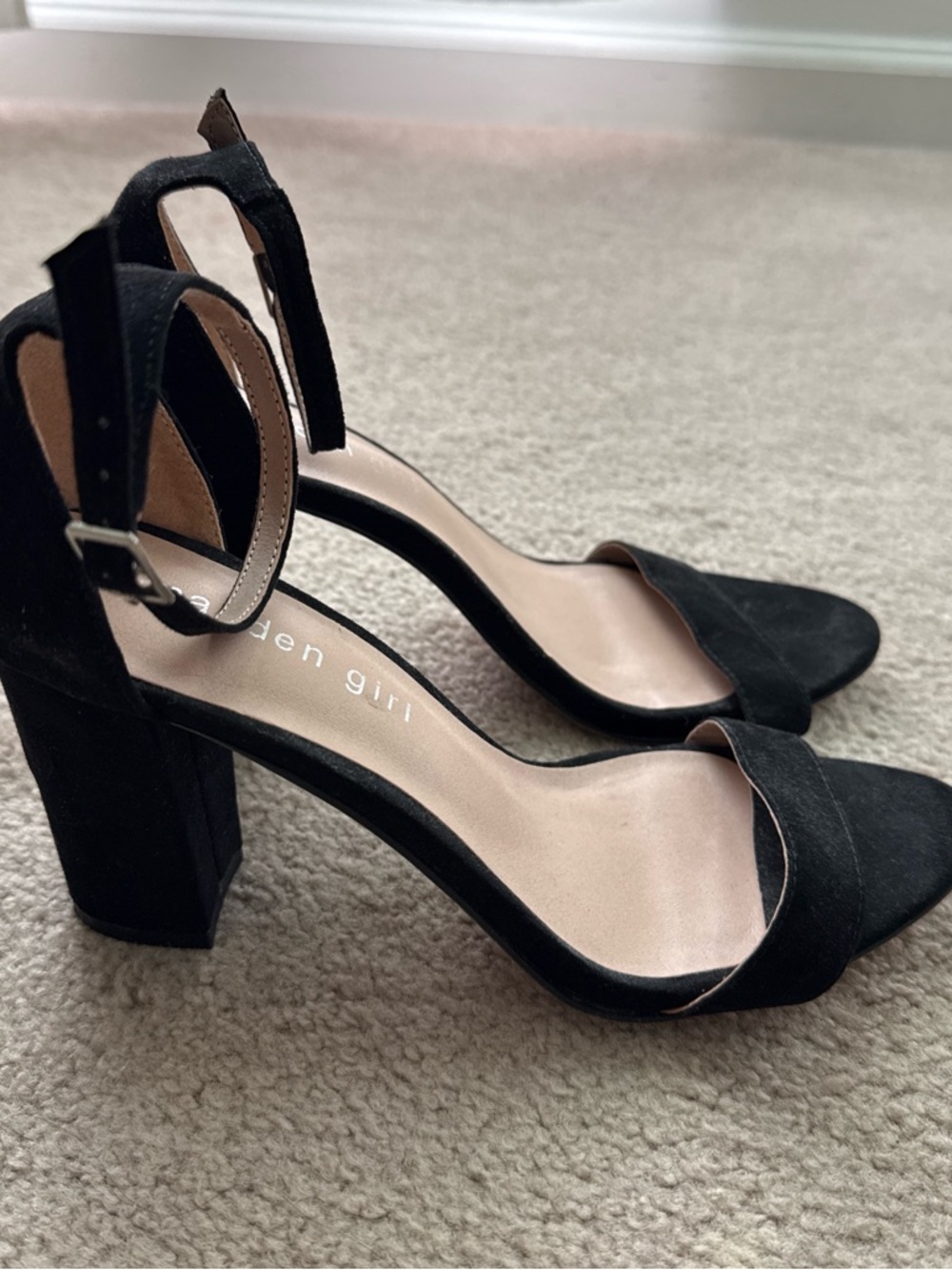 Black heels